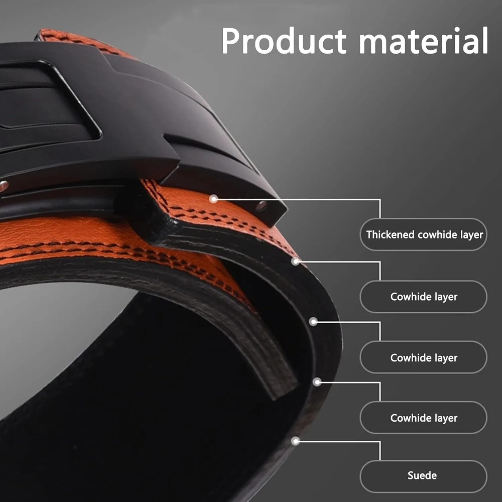 Genuine Leather Weightlifting  - Leather Workout Belt 리뷰 및 가격