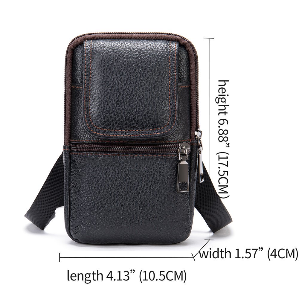 Versatile casual crossbody bag - Leatherwork Fasteners 리뷰 및 가격