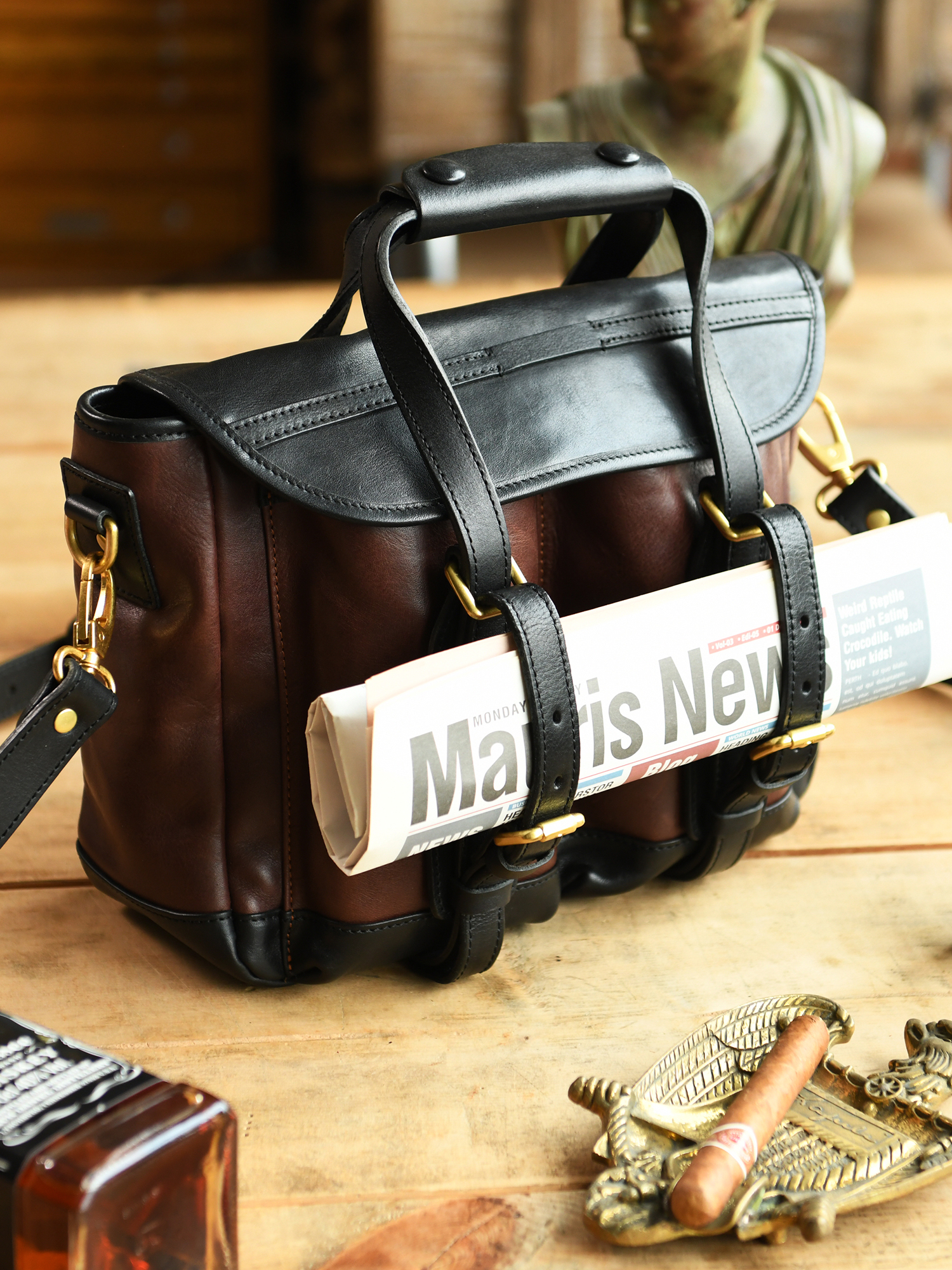 Vintage high quality first lay - Leather Work Handbags 리뷰 및 가격