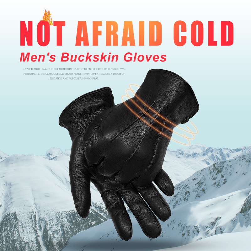 2024 New Winter Men's Leather  - Leather Work Winter Gloves 리뷰 및 가격