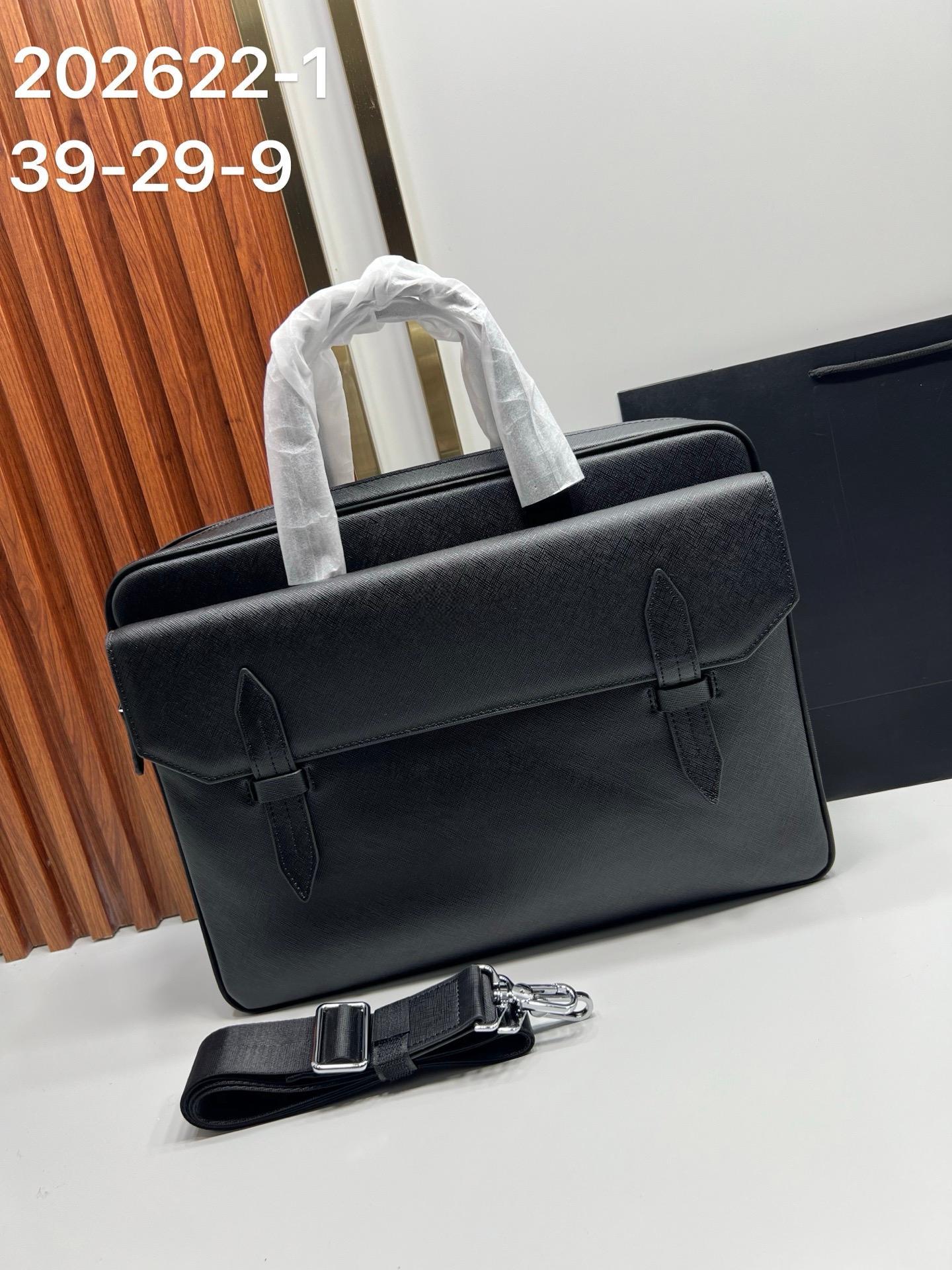New Men's Genuine Leather Busi - Leather Work Handbags 리뷰 및 가격