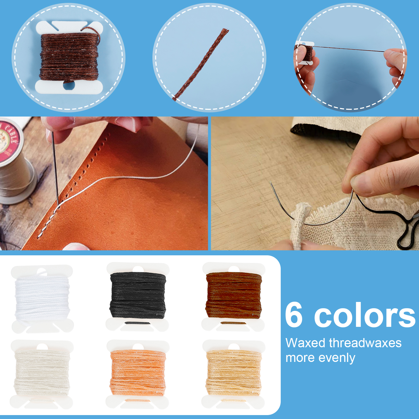 Leather Sewing Kit Portable Le - Upholstery Leather Work 리뷰 및 가격