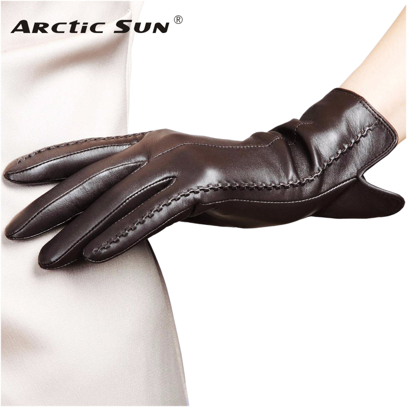 Real Leather Gloves Female Hig - Leather Work Winter Gloves 리뷰 및 가격