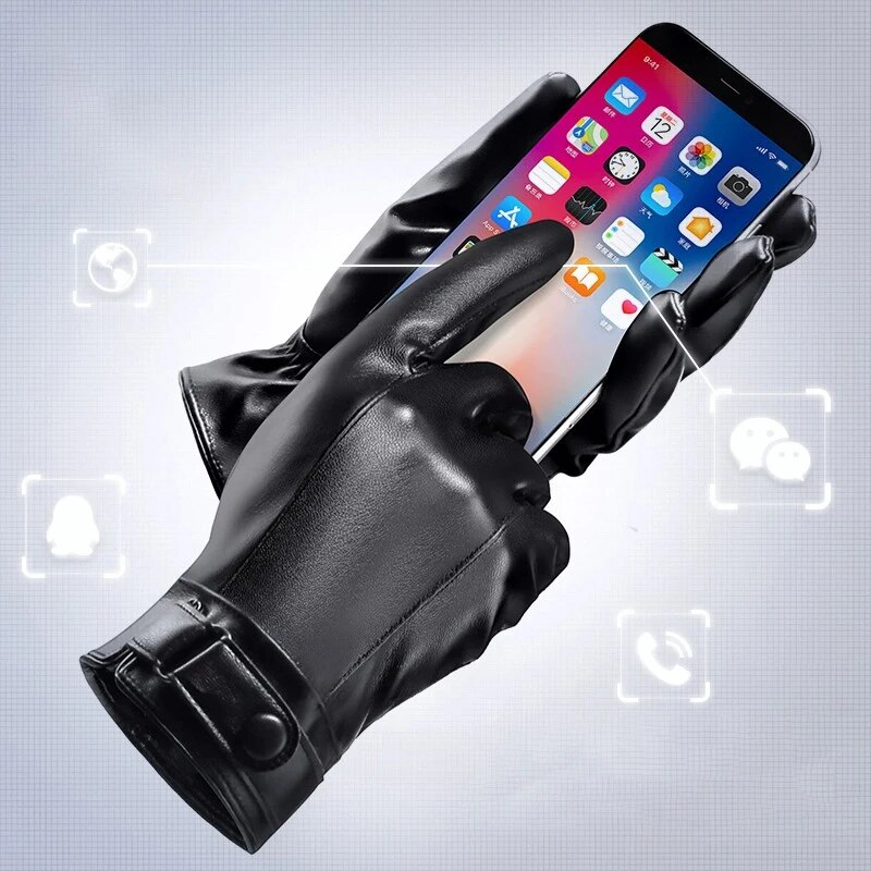 Winter Cycling Gloves Men's Mo - Leather Work Winter Gloves 리뷰 및 가격