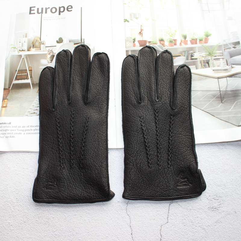 New Deerskin Gloves Men's Leat - Leather Work Winter Gloves 리뷰 및 가격