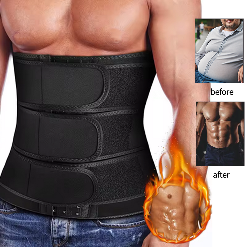 Men's Slimming Belt Waist Trai - Leather Workout Belt 리뷰 및 가격