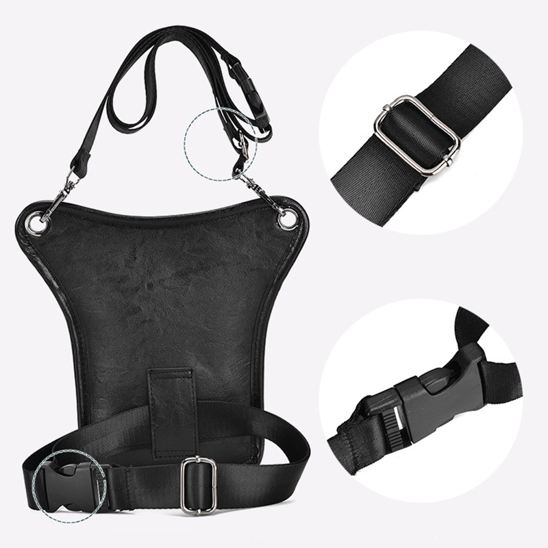 Vintage Pu Leather Waist Pack  - Leatherwork Fasteners 리뷰 및 가격