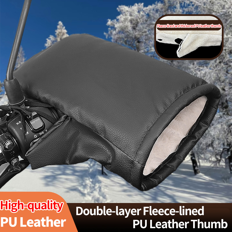2PCS Winter Electric Bike Glov - Leather Work Winter Gloves 리뷰 및 가격