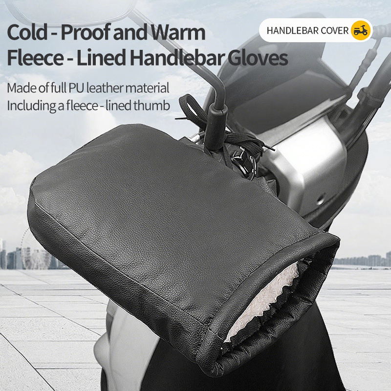 2PCS Winter Electric Bike Glov - Leather Work Winter Gloves 리뷰 및 가격