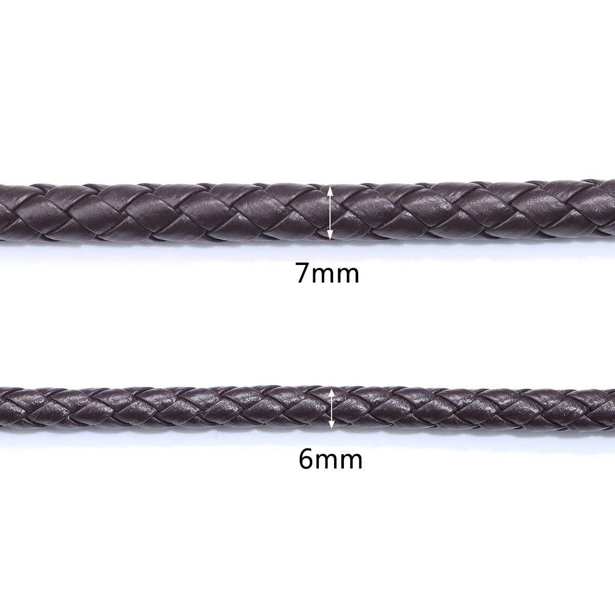5 Yards/lot 6/7mm Braided Leat - Leatherwork Diy 리뷰 및 가격