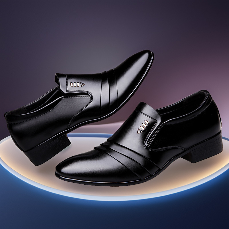 Mens PU Leather Shoes Wedding  - Leather Work Oxfords 리뷰 및 가격