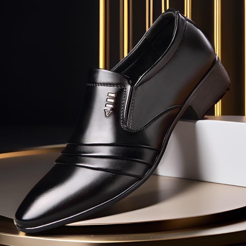 Mens PU Leather Shoes Wedding  - Leather Work Oxfords 리뷰 및 가격