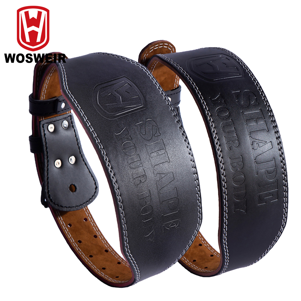 WOSWEIR-Men's Cow Leather Wais - Leather Workout Belt 리뷰 및 가격
