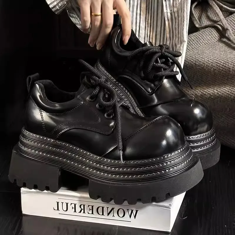 Women Retro Loafers 2025 Sprin - Leather Work Oxfords 리뷰 및 가격