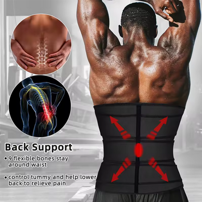 Mens Waist Trainer Corsets Fit - Leather Workout Belt 리뷰 및 가격