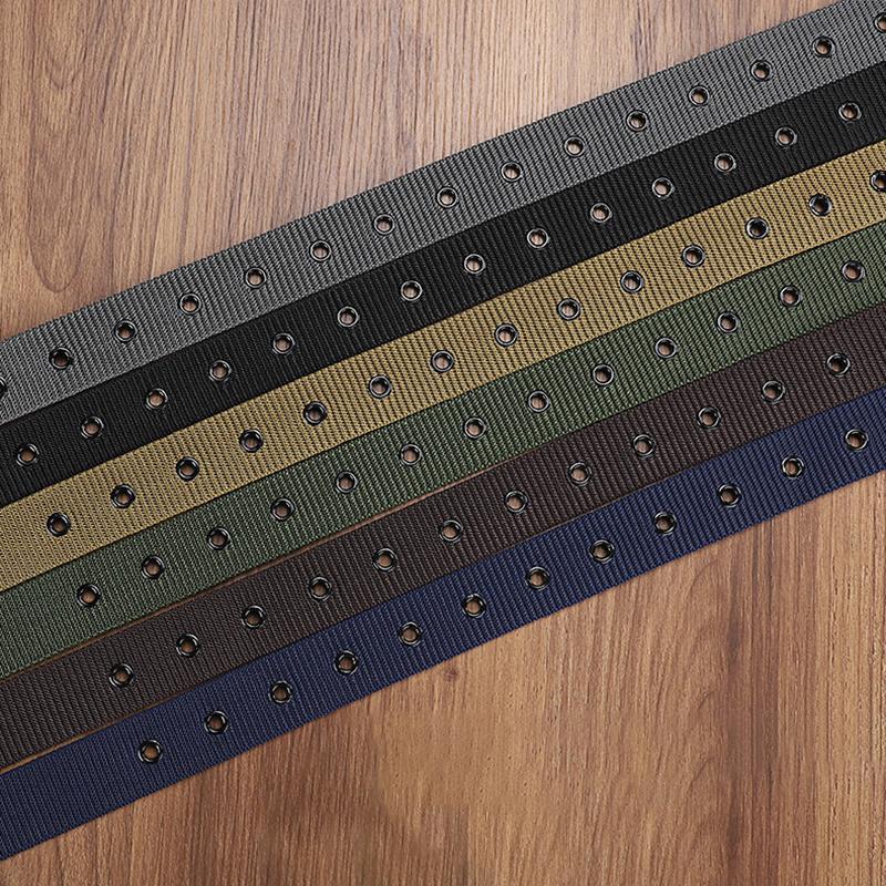 Men's Belt Porous Canvas Pin B - Leatherwork Eyelets 리뷰 및 가격