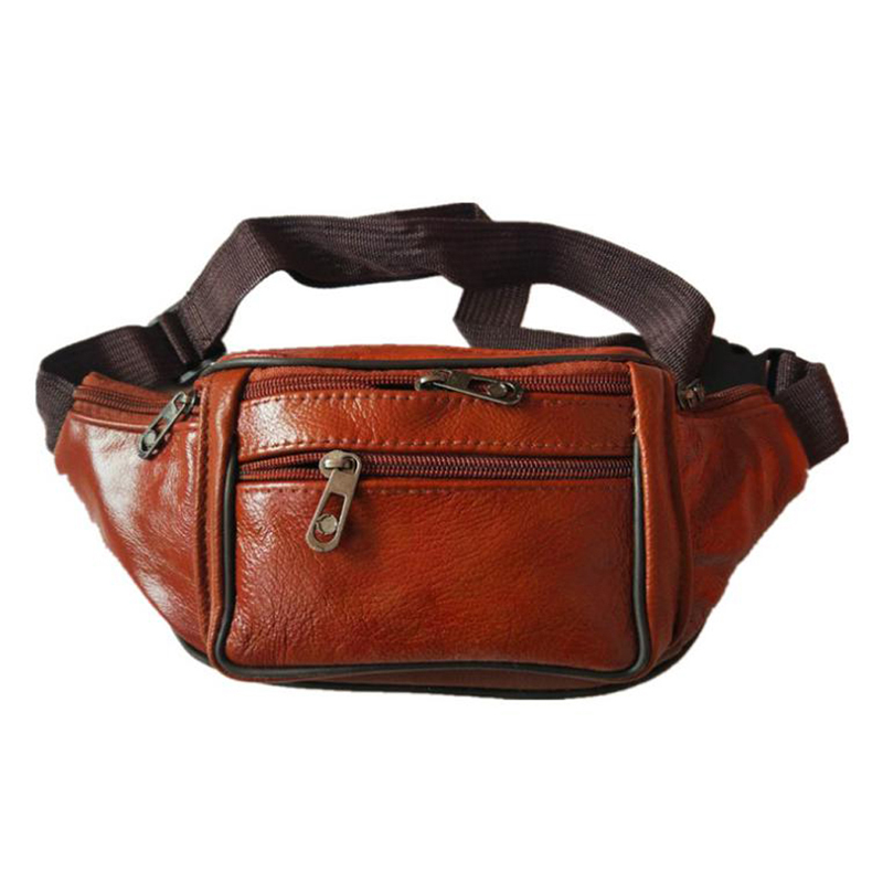 Leather Men Waist Chest Bag Th - Leatherwork Fasteners 리뷰 및 가격