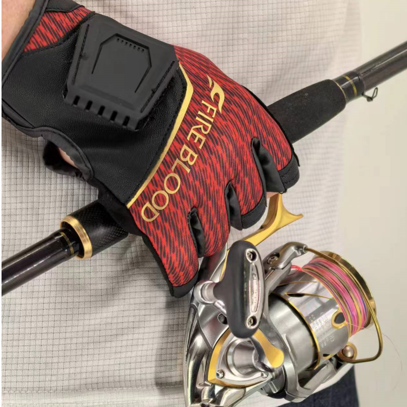 2024 Winter FIRE BLOOD Fishing - Leather Work Winter Gloves 리뷰 및 가격